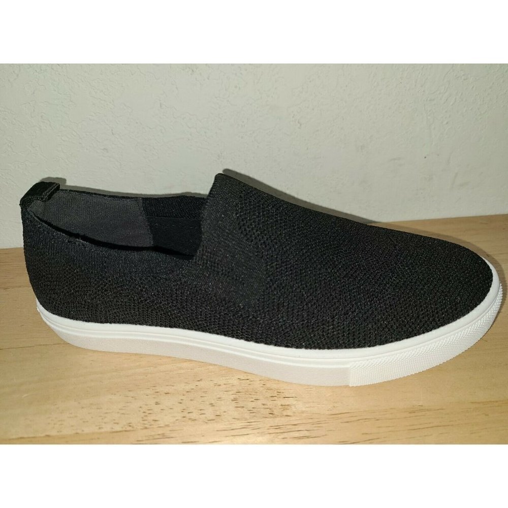 Now or Never  Fabric Loafers Shoes Size 6.5 M Womens Rubber Sole